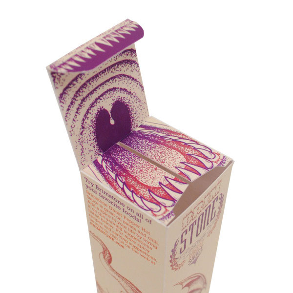 Brimstone Ghost Pepper Hot Sauce lid open